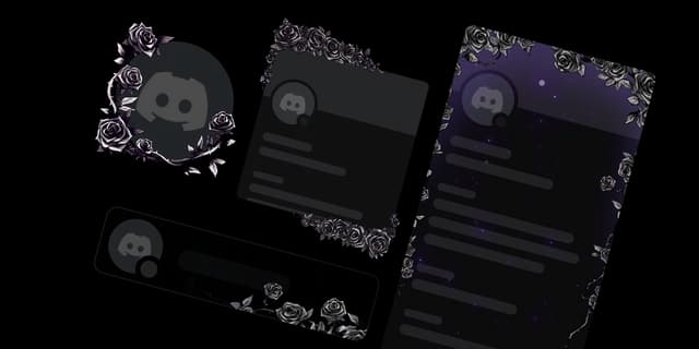 Dark Roses Bundle (Black) Bundle (4 items)