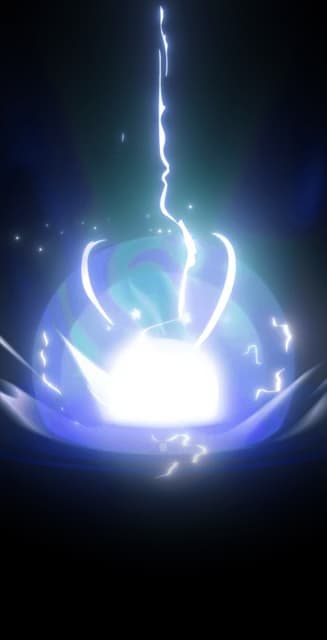 Ki Detonate (Blue) Profile Effect