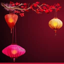 Hanging Lanterns Avatar Decoration