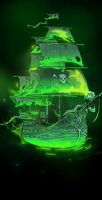 Haunted Man O' War Avatar Decoration