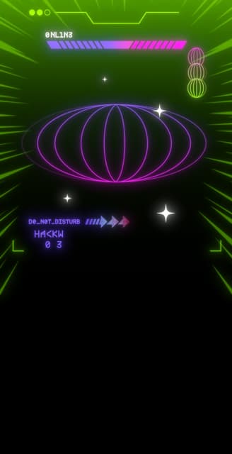 Cyberspace Profile Effect