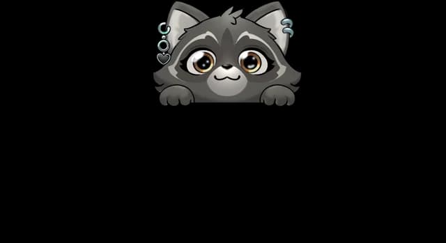 Alt Raccoon Profile Frame