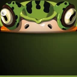 Ribbit Profile Frame