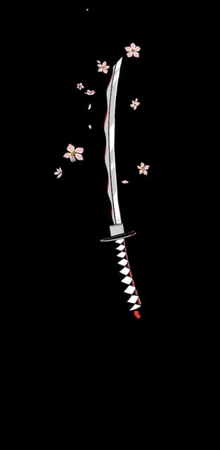 Sakura Katana Profile Effect