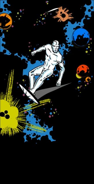 Silver Surfer Profile Effect