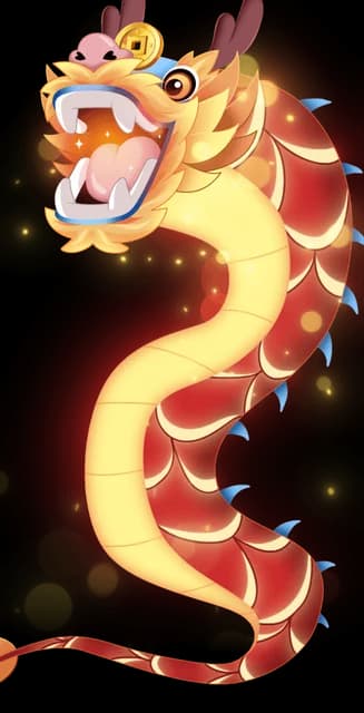Dragon Dance Avatar Decoration