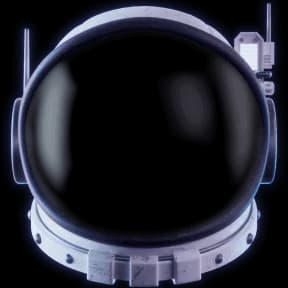 Astronaut Helmet Avatar Decoration