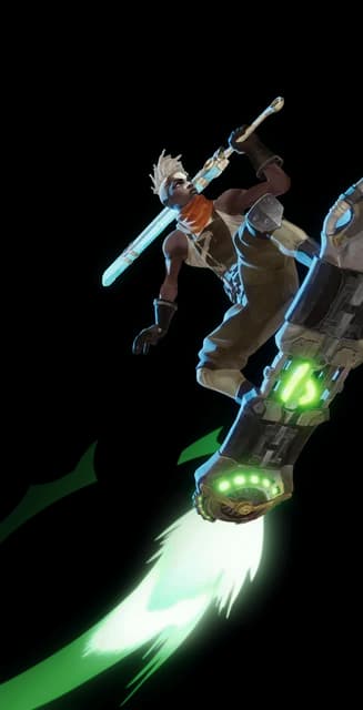 Ekko's Aeroglider Stunts Avatar Decoration