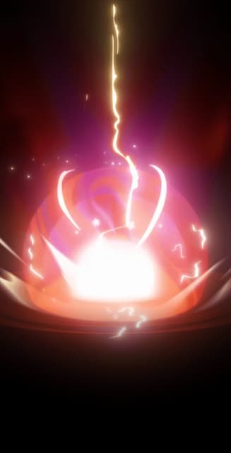 Ki Detonate (Red) Profile Effect