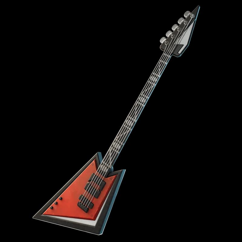 Bonnie's Blazin' Guitar