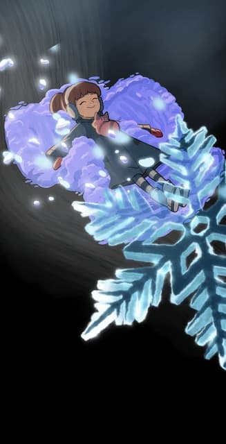 Lofi Girl Snow Angel Avatar Decoration