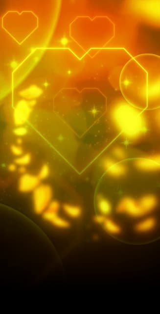 Magic Hearts (Gold) Profile Effect