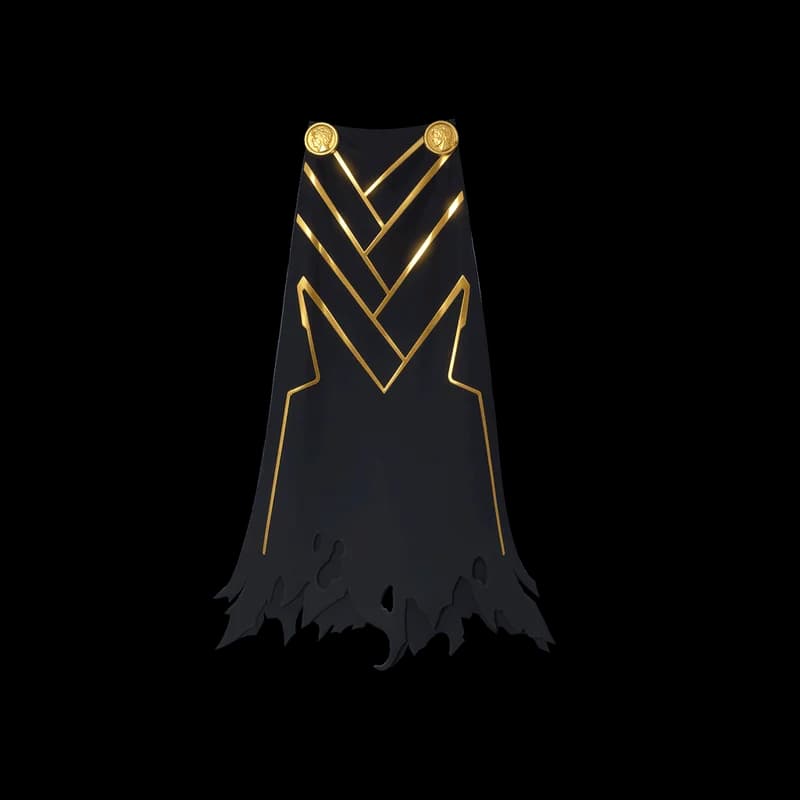 Golden King's Cape