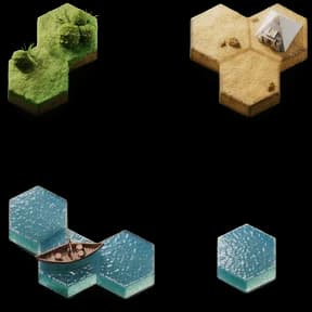 Hex Tiles Avatar Decoration