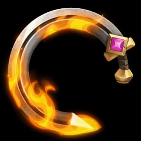 Flaming Sword Avatar Decoration