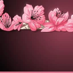 Sakura Spring Profile Frame